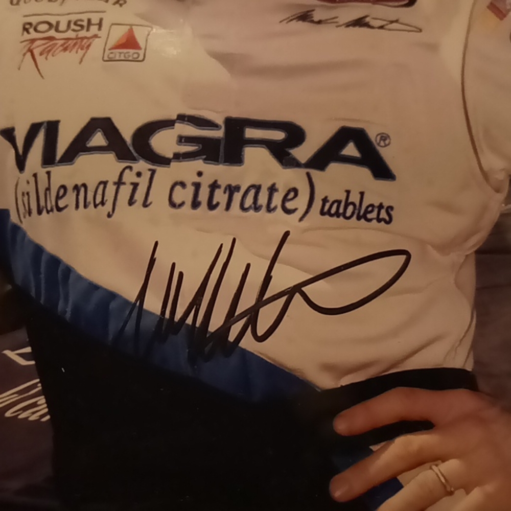 Mark Martin Autographed Picture - Picture 3 of 5